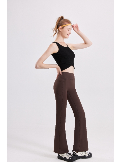 A25006-Women's flared leggins